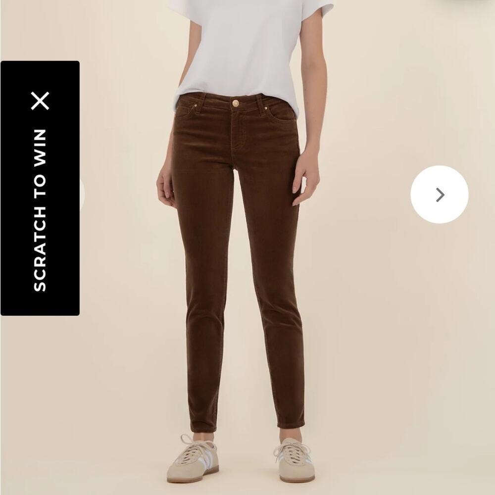 Kut from the Kloth Tan Corduroy Pants